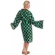Przebranie kimono w kratkę dla dorosłych, Rozmiar: X-Small, image 2