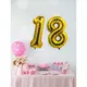 Balon foliowy figurka złota 85 cm, Rozmiar: 1, image 3