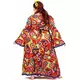 Kostium hipis dla kobiet w dużych rozmiarach, Rozmiar: XXX-Large, image 3