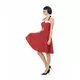 Czerwony kostium rockabilly lat 50 dla kobiet, Rozmiar: L, image 3