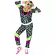 Kostium dresowy Neon Leopard Print Plus Size, Rozmiar: X-Large, image 3