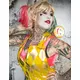 Damskie złote ogrodniczki Harley Quinn Birds of Prey™, Rozmiar: X-Small, image 3