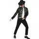 Czarna kurtka Michael Jackson™ dla dorosłych, Rozmiar: Medium/Large, image 3