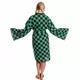 Przebranie kimono w kratkę dla dorosłych, Rozmiar: X-Small, image 4